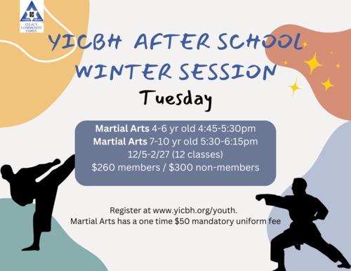 Banner Image for Winter Session 4-6 yr old Martial Arts