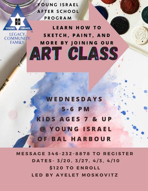 Banner Image for Art classes Kids Ages 7 & up.